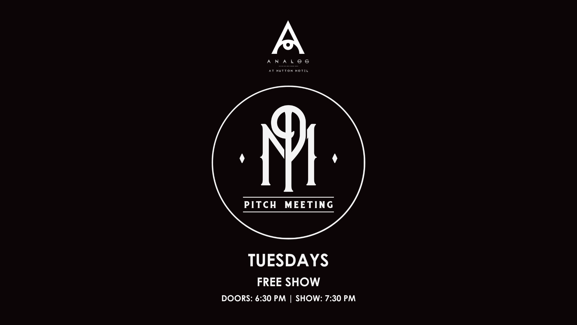 The Pitch Meeting