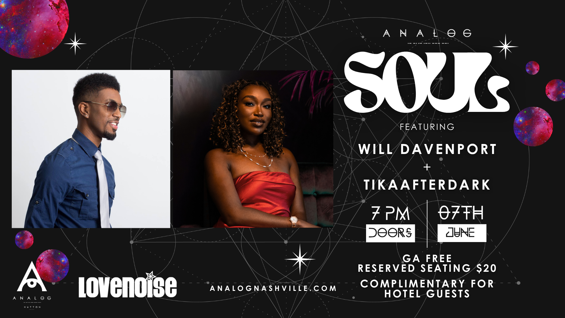 Analog Soul Hosted by Lovenoise