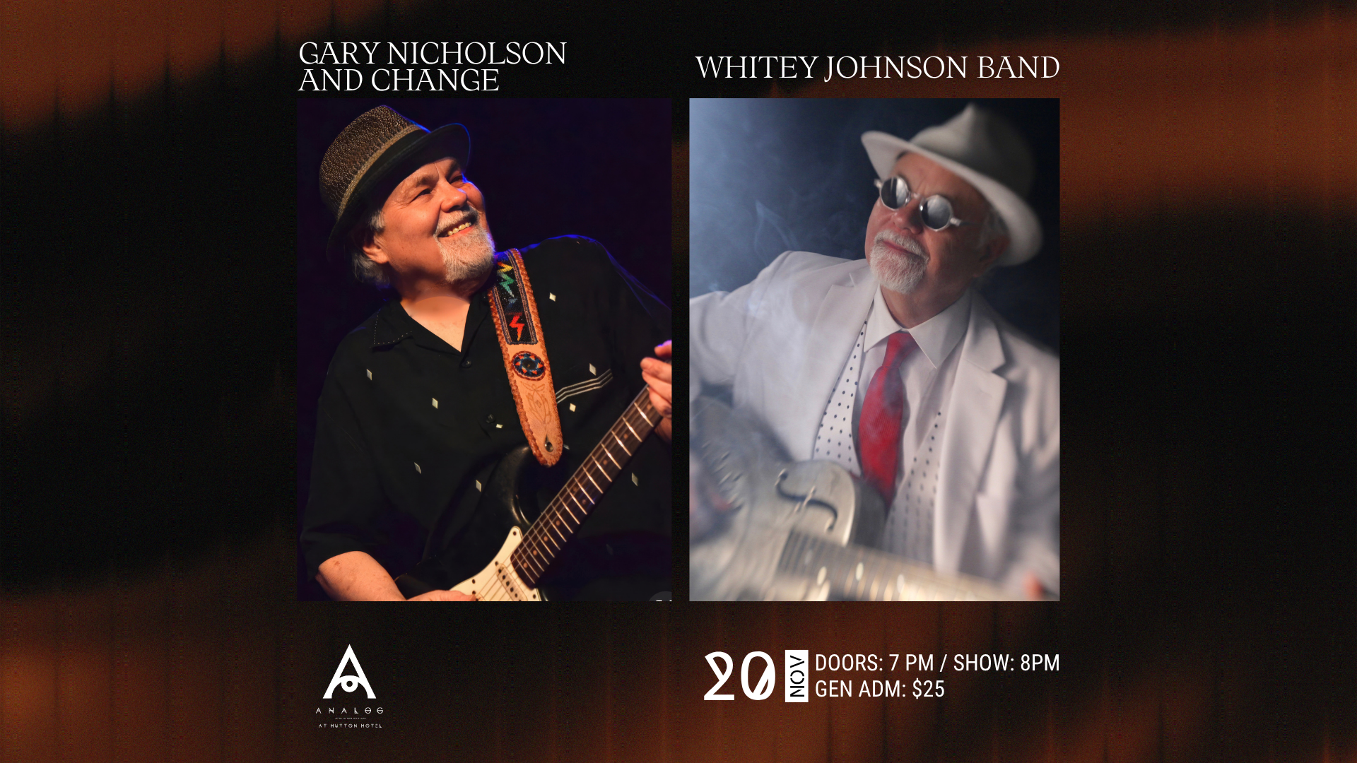 Gary Nicholson and Change with Whitey Johnson Band