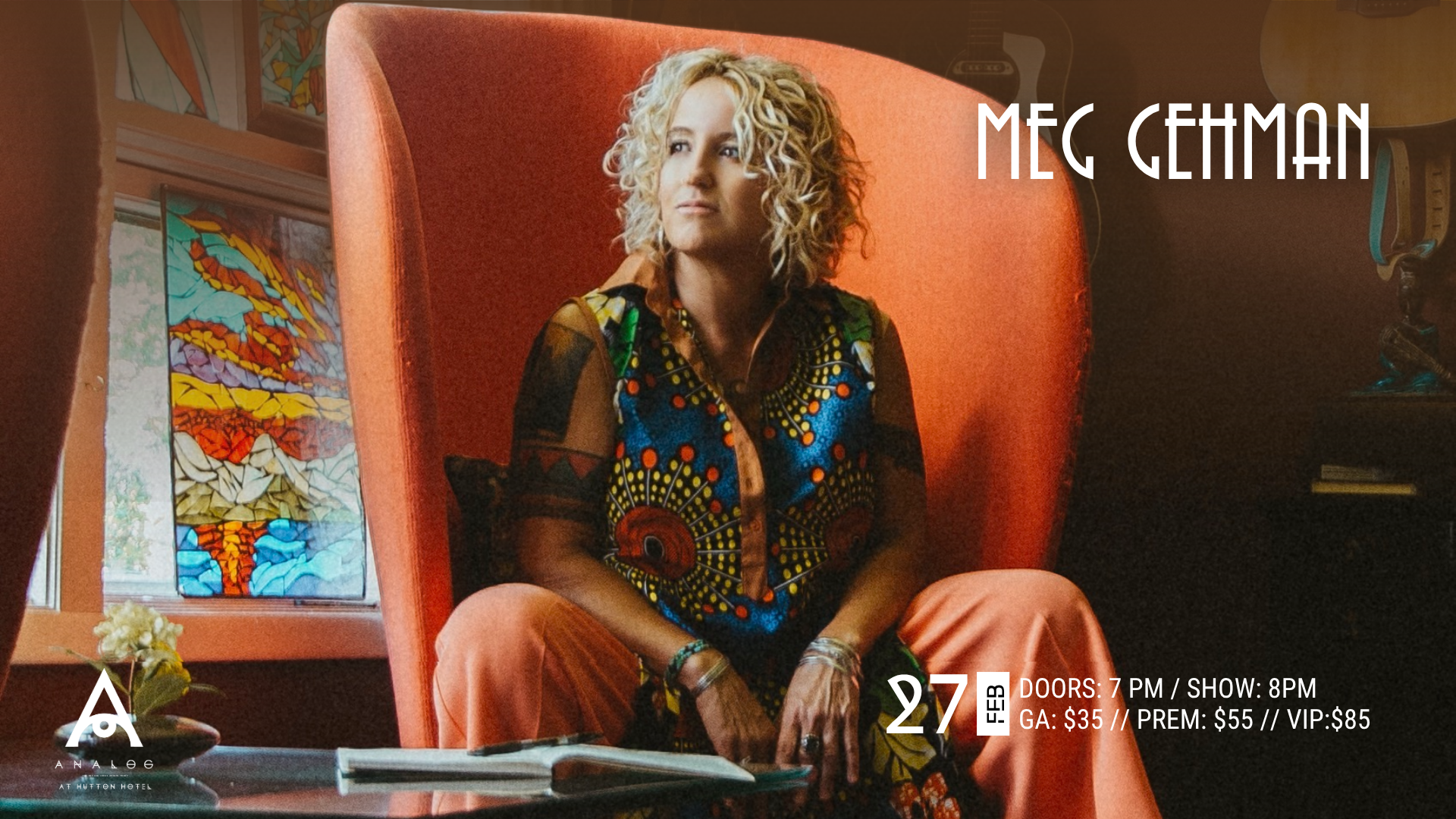An Evening with Meg Gehman